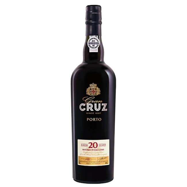 Vin Rosu 20YO Porto Cruz 0.75l + Cutie Lemn